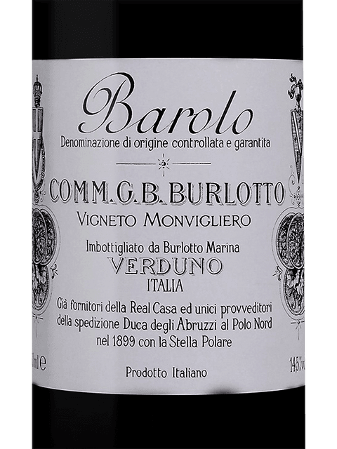 G.B. Burlotto Barolo 'Vigneto Monvigliero' 2013 750ml