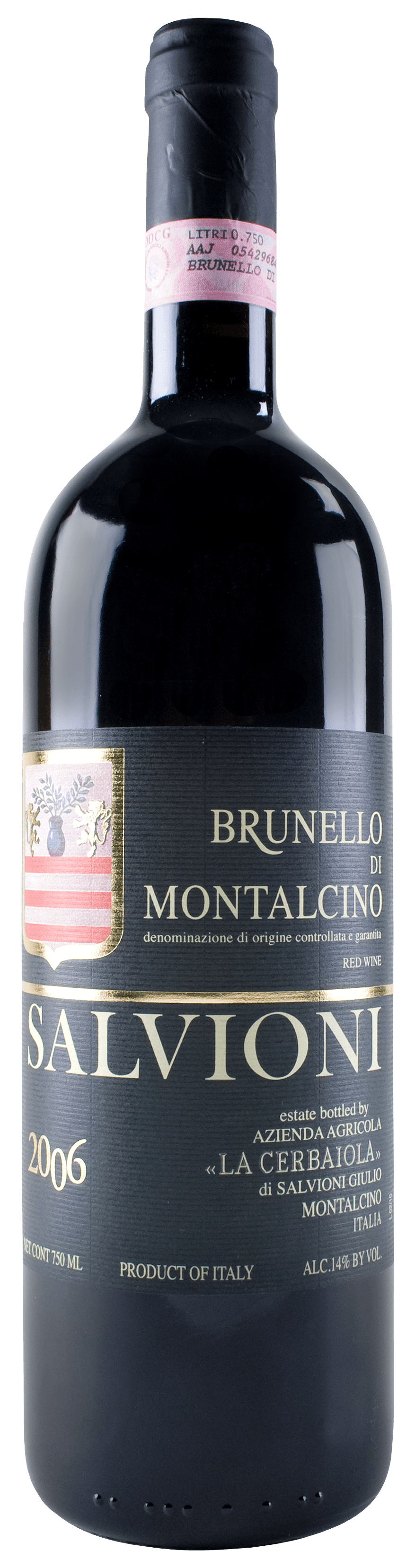 Salvioni Cerbaiola Brunello di Montalcino 2006 750ml