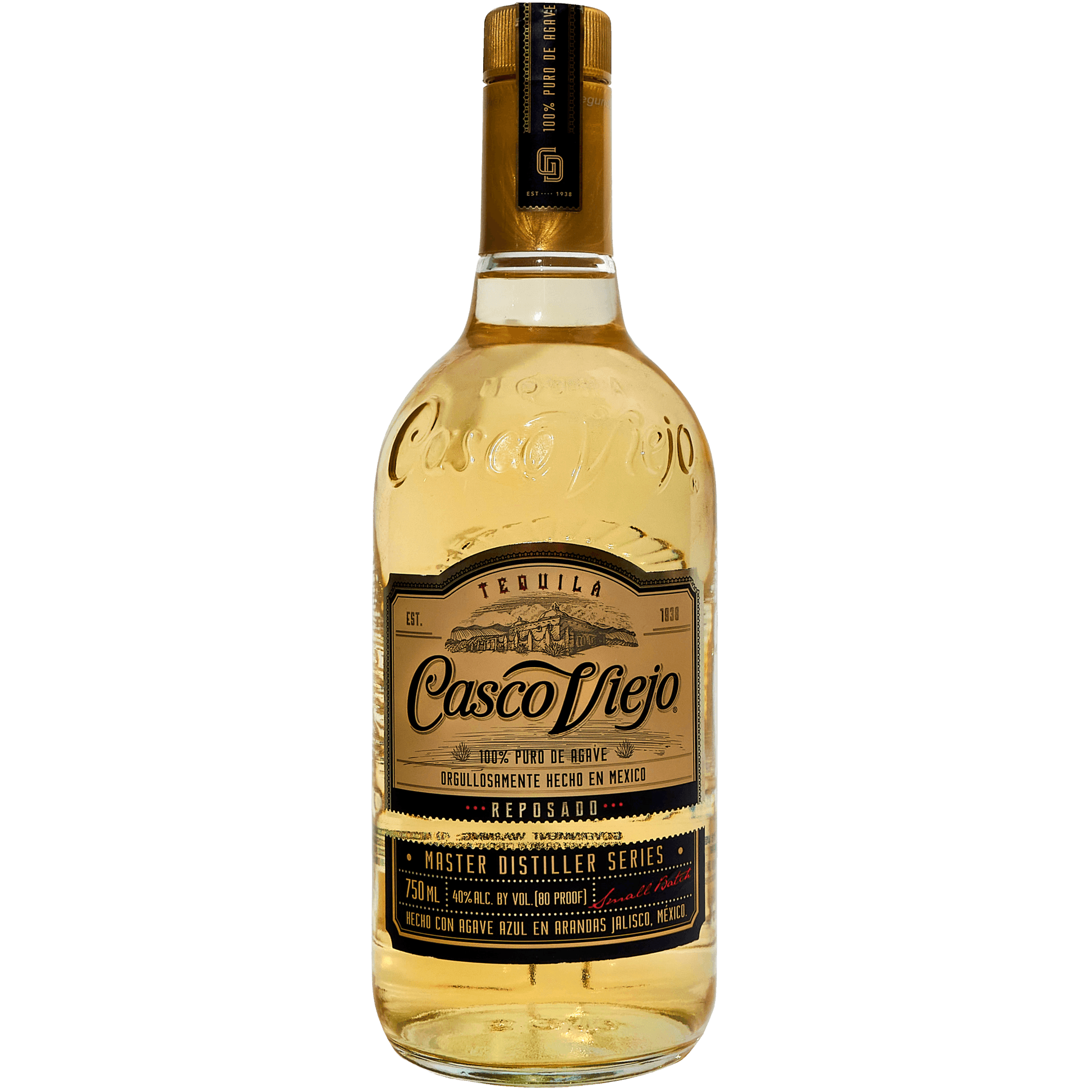 Casco Viejo Tequila Reposado 1L