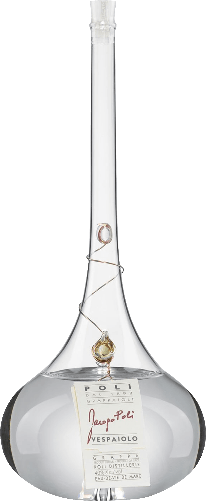 Poli Grappa Vespaiolo 375ml