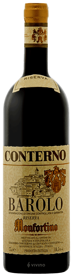 Giacomo Conterno Barolo 'Monfortino' Riserva 1990 750ml