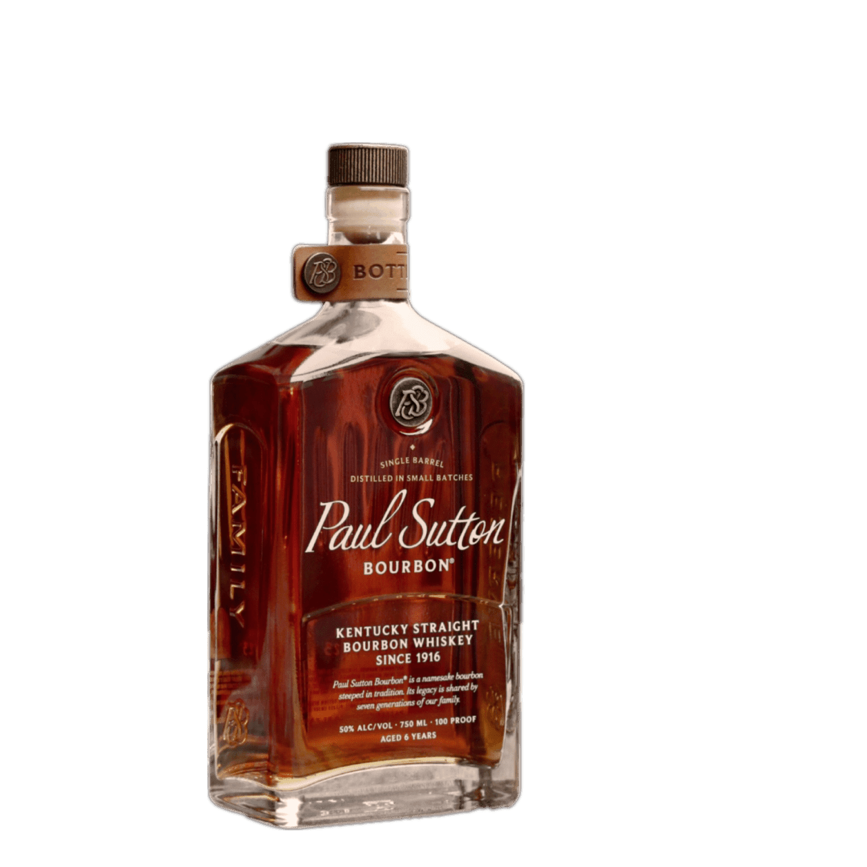 Paul Sutton Kentucky Straight Bourbon Single Barrel 750ml