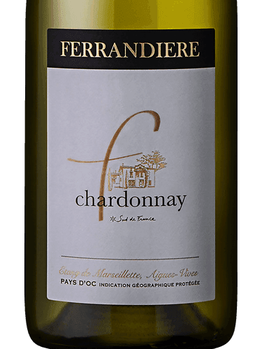 2025 DOMAINE LA FERRANDIERE IGP D'OC CHARDONNAY 2025 750ML