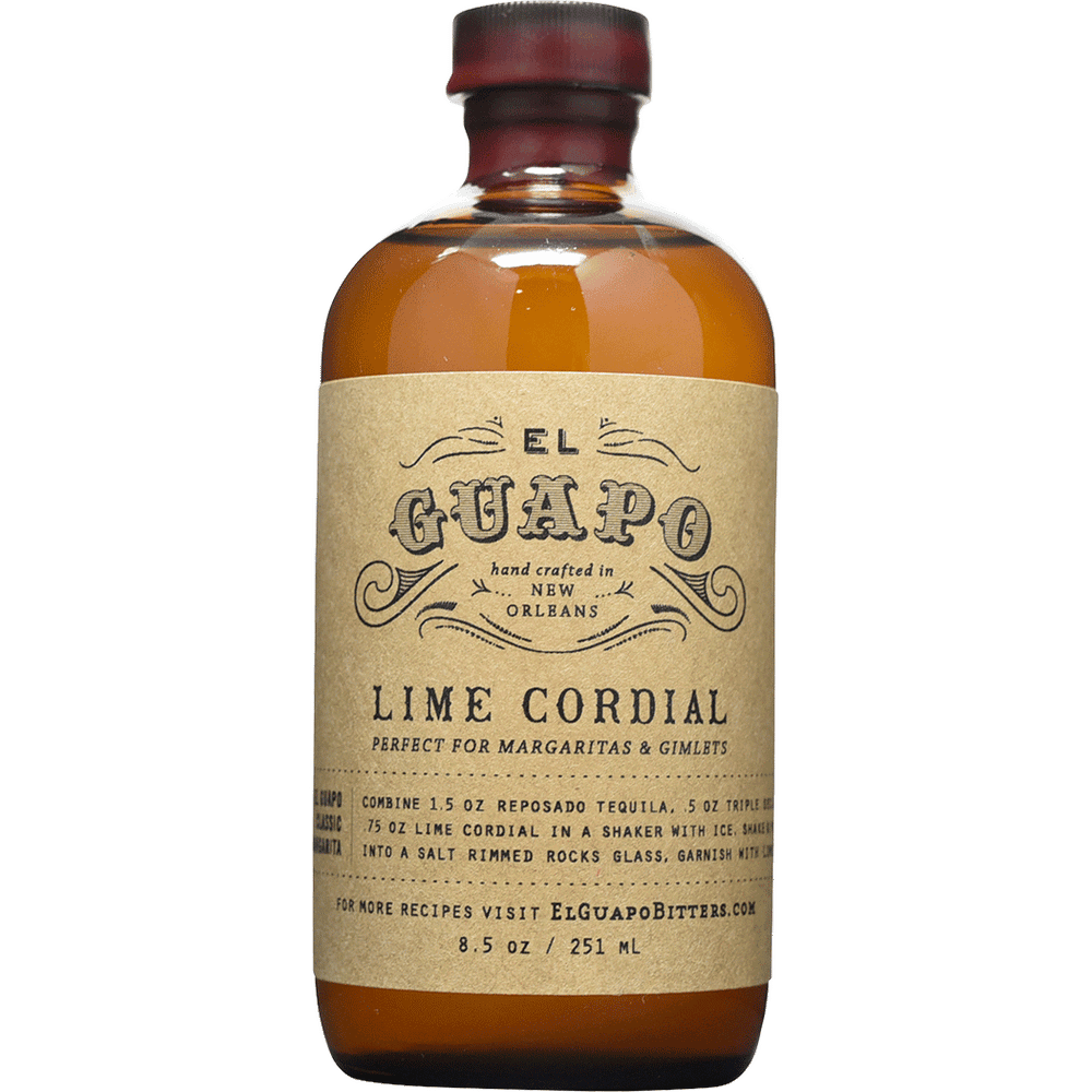 El Guapo Bitters Lime Cordial 488ml