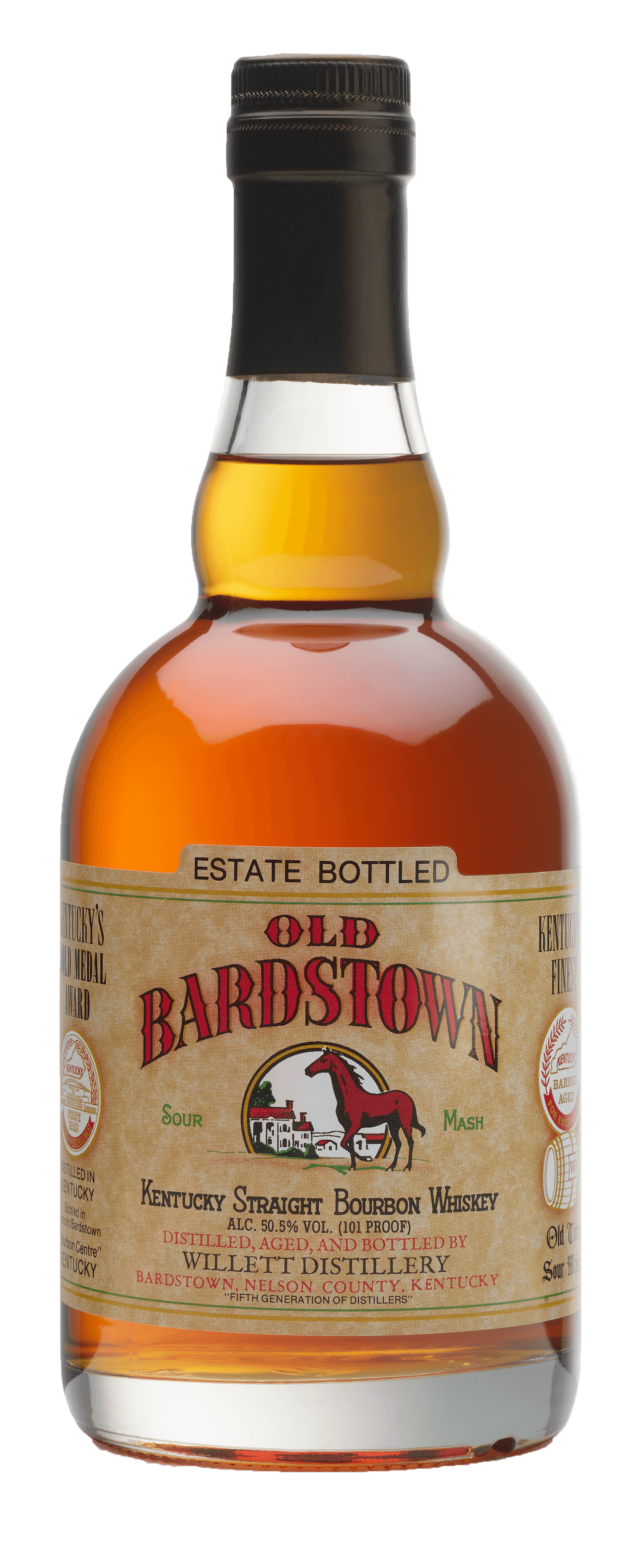 Old Bardstown Estate Straight Bourbon Whiskey Willett Distillery 101 Proof 750ml