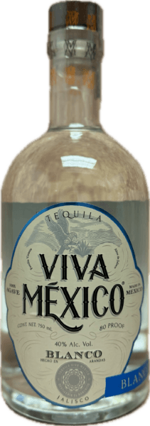 Viva Mexico Tequila Blanco Tahona High Proof 750ml