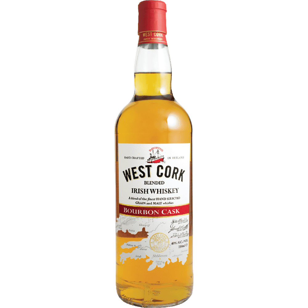 West Cork Irish Whisky Bourbon Cask 750ml