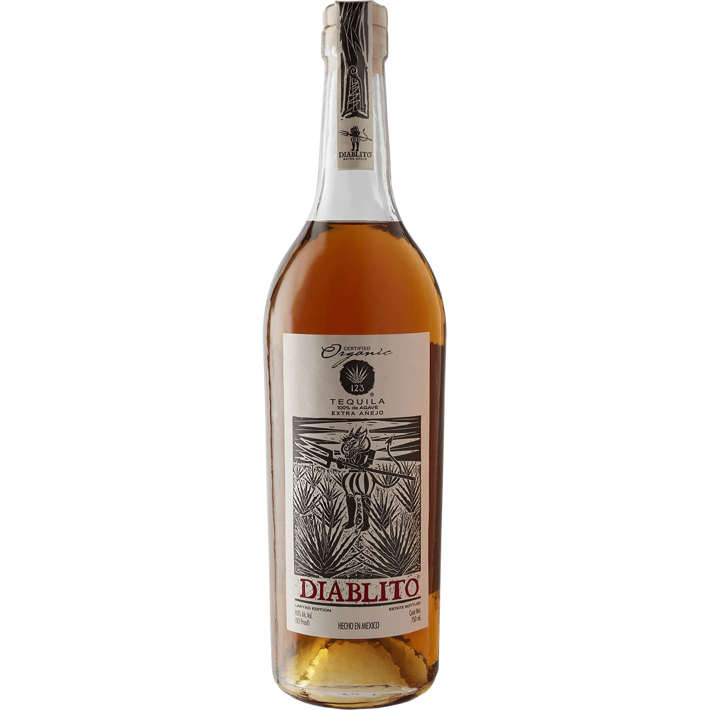 123 Tequila Diablito Extra Anejo 750ml