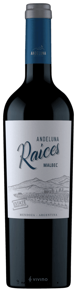 Andeluna Raices Malbec Mendoza 2025 750ML