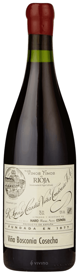 R. Lopez De Heredia "Vina Bosconia" Rioja Gran Reserva 1976 750ml