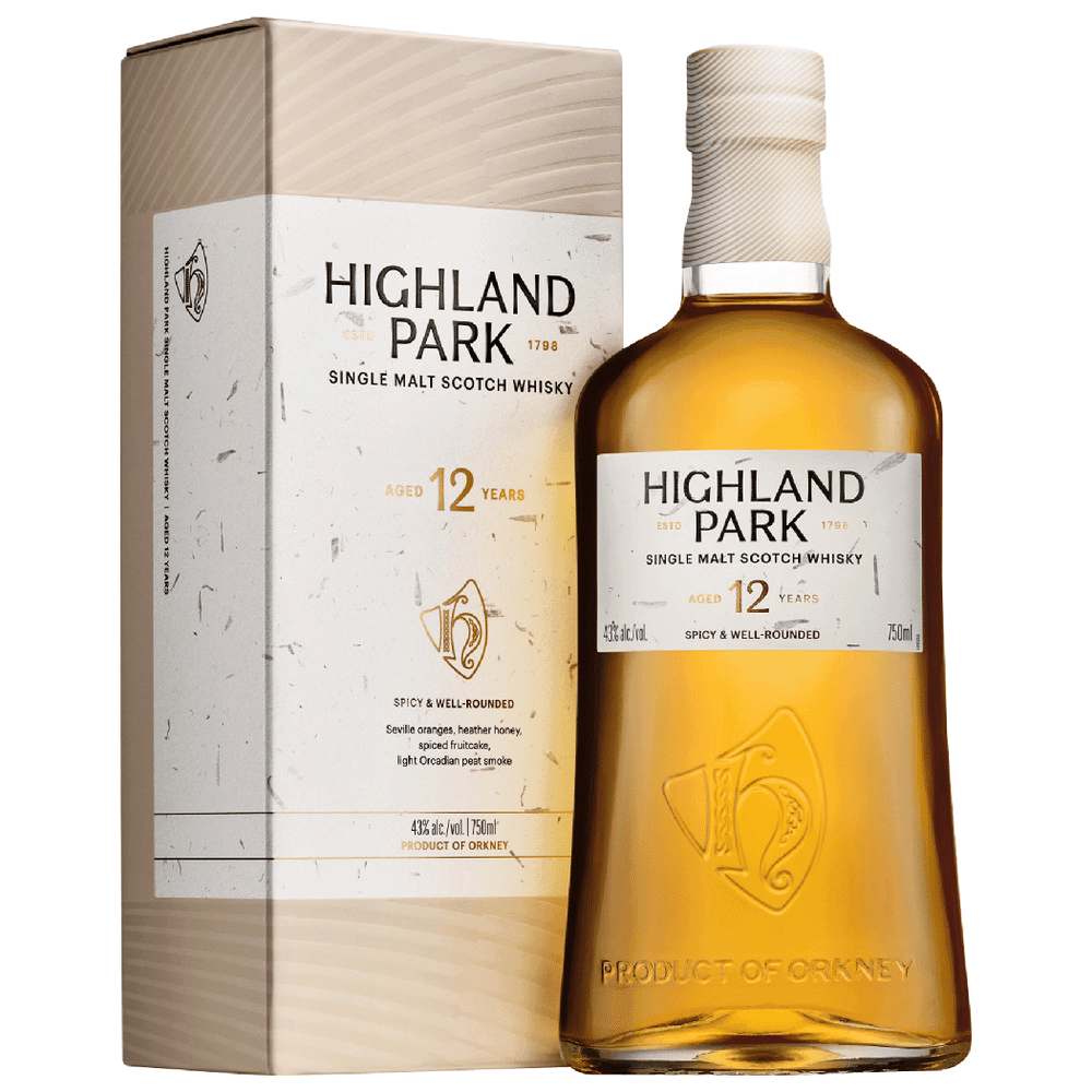 Highland Park Single Malt Scotch 12 Year 750ml